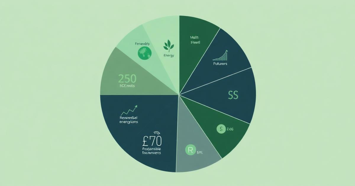 Ethical investment portfolio allocation — diversified ESG fund structure for UK investors