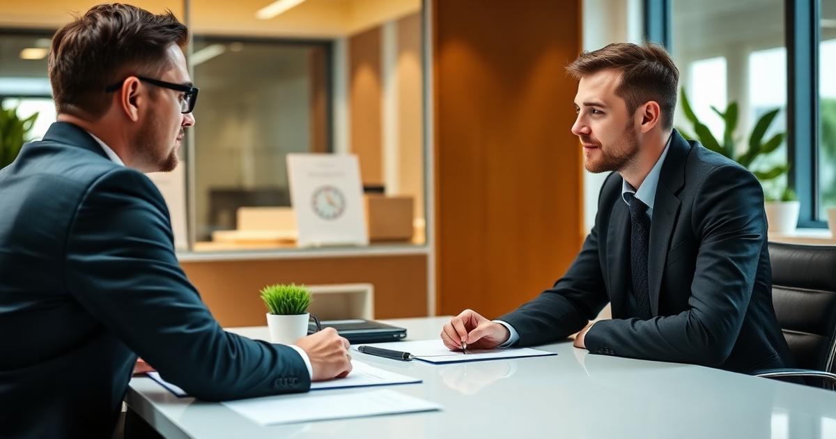 UK investor meeting with an ethical financial adviser to discuss sustainable portfolio options